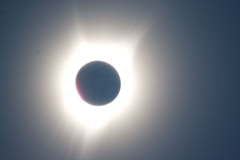 Solar corona during total eclipse, August 21, 2017.