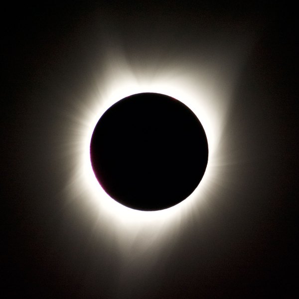Solar corona during totality, August 21, 2017