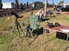 Solar eclipse campsite, Powerland Heritage Park outside Salem, Oregon
