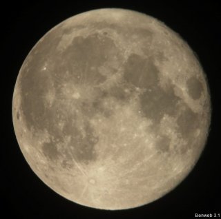 Day 15 moon, fraction illuminated 0.99